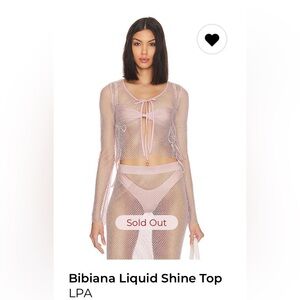 Revolve Matching set in Sheer Dusty Mauve